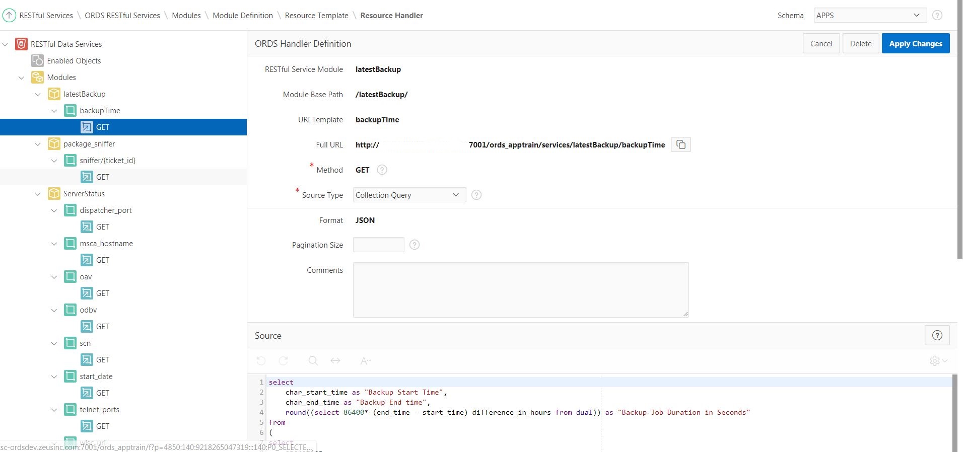 Simple Apex Apps using REST Data Services – Oracle Journey